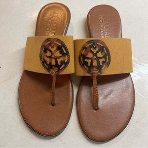 Italian Shoemaker Thong Sandals size 9